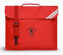Load image into Gallery viewer, Leamington Hastings Academy Book Bag - Red
