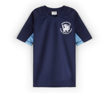 Load image into Gallery viewer, Henham and Ugley Primary and Nursery School T-shirt - Navy/Sky