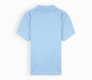 Stockton Wood Primary School Polo Shirt - Sky Blue