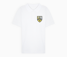 Load image into Gallery viewer, Cronk y Berry Primary School Polo Shirt - White
