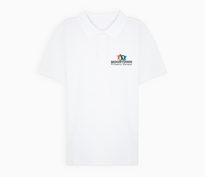 Moortown Primary School Polo Shirt - White