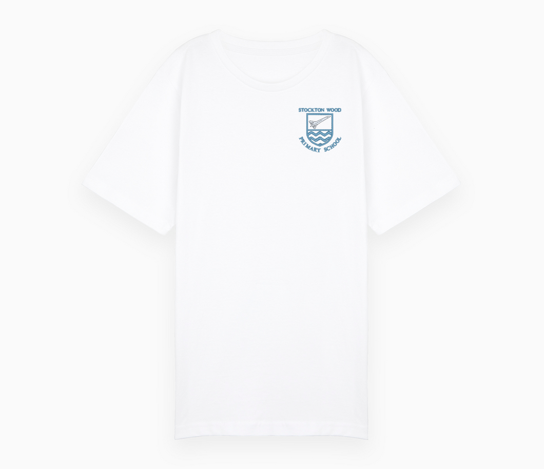 Stockton Wood Primary School T-Shirt - White