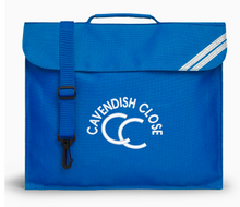 Load image into Gallery viewer, Cavendish Close Junior Academy Book Bag - Royal Blue
