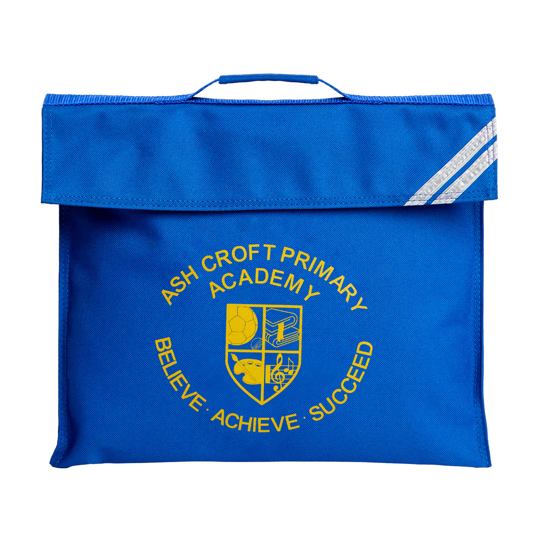 Ash Croft Academy Book Bag - Royal Blue