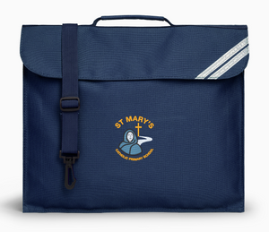 St Marys CP School Southam Book Bag - Navy