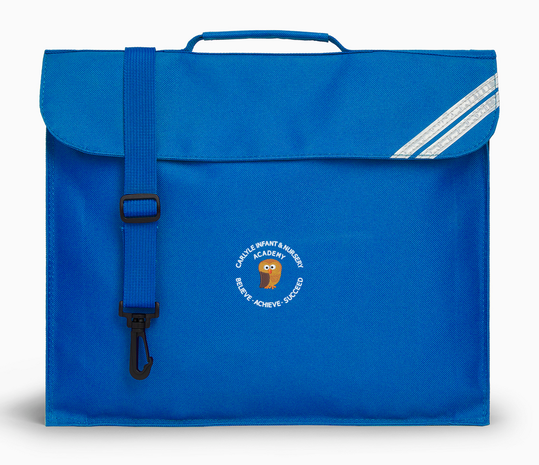 Carlyle Infant and Nursery Academy Book Bag - Royal Blue