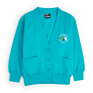 Reigate Park Primary Academy Cardigan - Turquoise