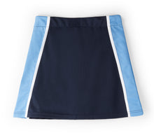 Load image into Gallery viewer, Henham and Ugley Primary School Panelled Skort - Navy/Sky
