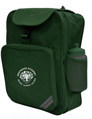 Westwood Academy - Junior Backpack - Bottle Green – Andrew Hyde