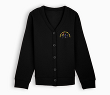 Load image into Gallery viewer, Soroba Young Family Group Cardigan - Black - Staff
