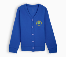 Load image into Gallery viewer, Cottons Farm Academy Cardigan - Royal Blue
