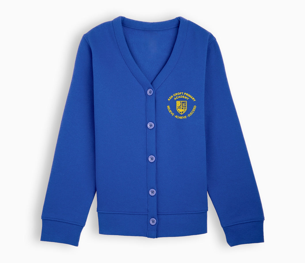 Ash Croft Primary Academy Cardigan - Royal Blue