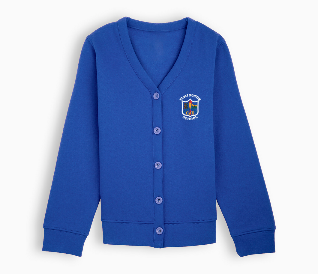 Royal blue school cardigan on sale