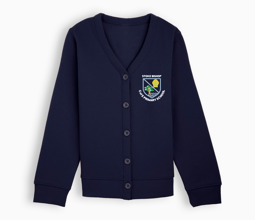 Stoke Bishop C of E Primary School Cardigan - Navy