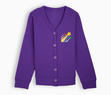 Load image into Gallery viewer, Lakeside Primary Academy Cardigan - Purple
