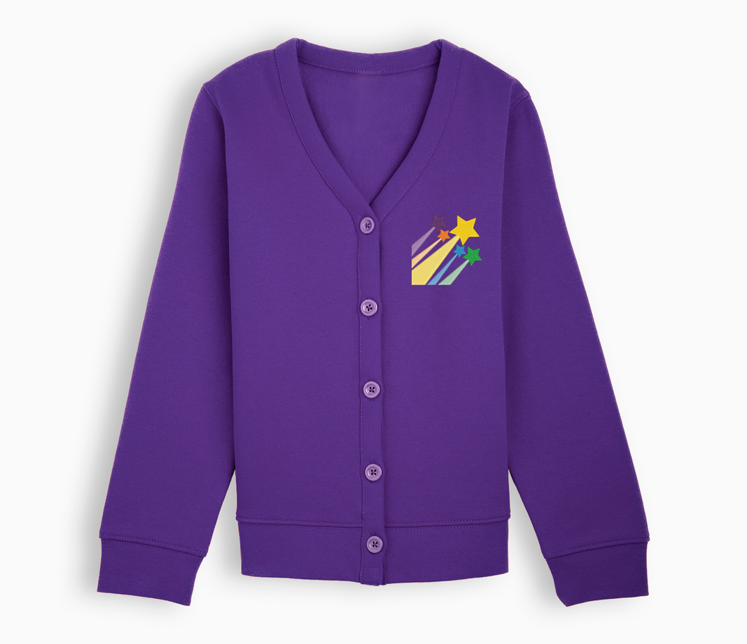 Lakeside Primary Academy Cardigan - Purple
