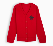Load image into Gallery viewer, Colerne CE Primary School Cardigan - Red
