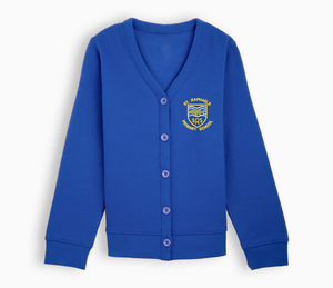 St Raphaels R C School Cardigan - Royal Blue