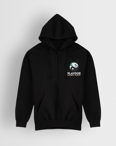 Playdor Nusery Zip Hoodie - Black