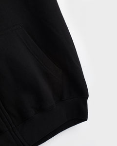 Playdor Nusery Adults Zip Hoodie - Black
