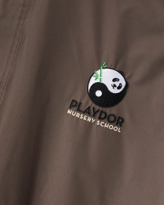Playdor Nursery Adult's Fleece Lined StormDri Jacket - Brown