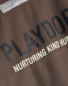 Playdor Nursery Adult's Fleece Lined StormDri Jacket - Brown