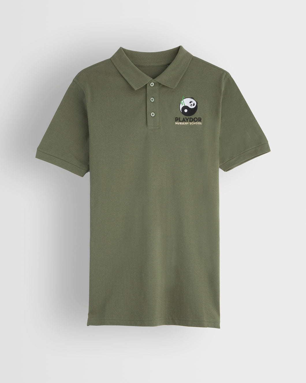 Playdor Nursery Adults Polo Shirt - Earthy Green
