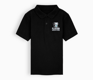 Playdor Nursery Polo Shirt - Black - Staff Only