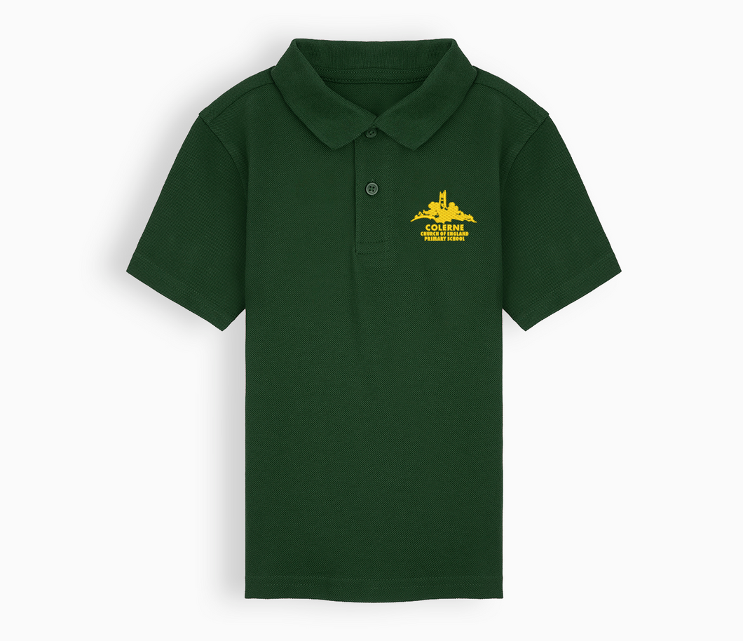 Colerne CE Primary School Polo Shirt - Bottle Green