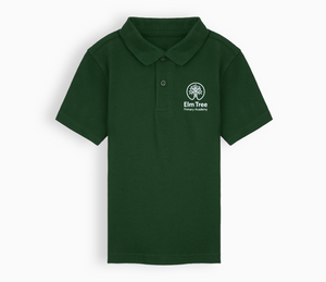 Elm Tree Primary Academy Polo Shirt - Bottle Green