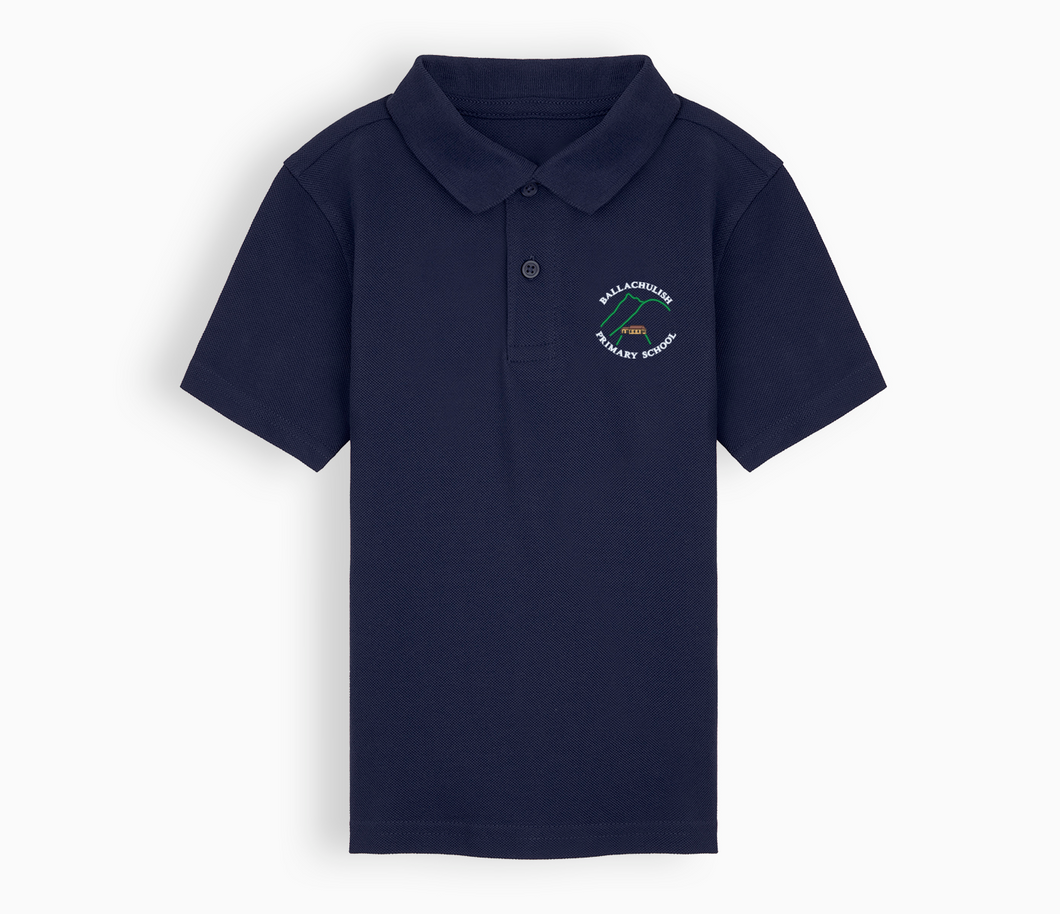 Ballachulish Primary School Polo Shirt - Navy