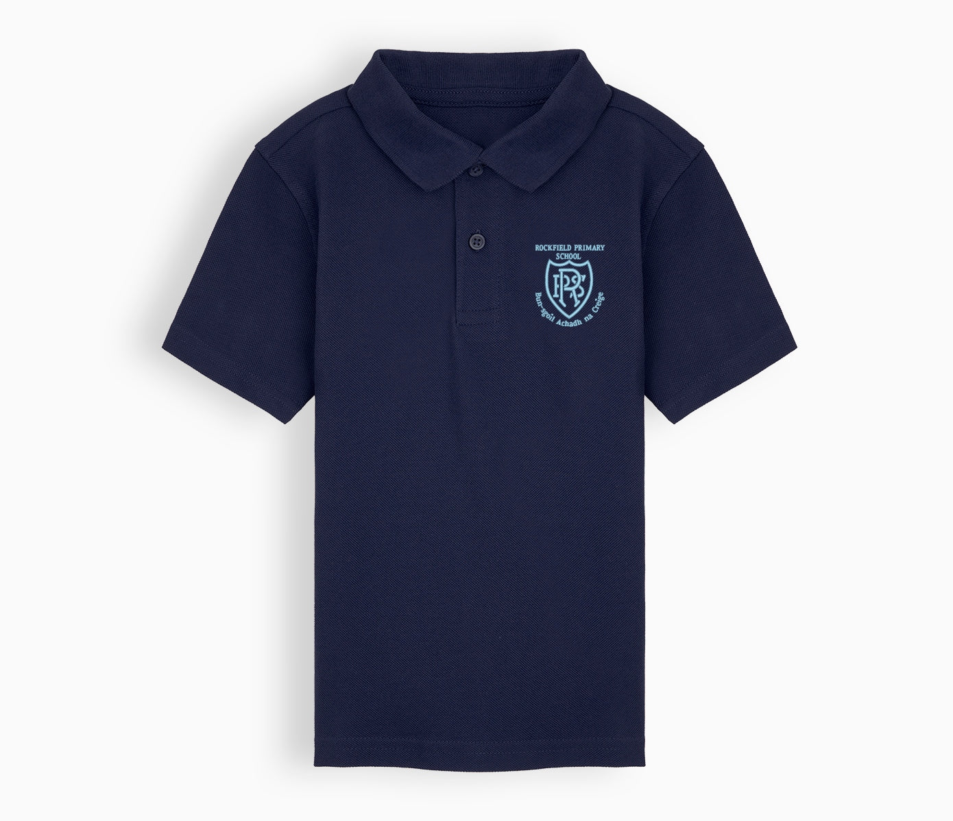 Rockfield Primary School Polo Shirt - Navy – Andrew Hyde