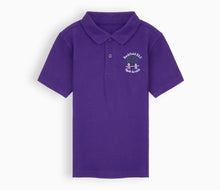 Load image into Gallery viewer, Rockfield Pre 5 School Polo Shirt - Purple
