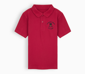 Leamington Hastings Academy Polo Shirt - Red