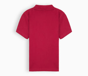St Bride's Primary School Polo Shirt - Red