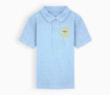Load image into Gallery viewer, St Raphaels R C School Polo Shirt - Sky Blue
