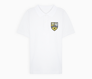 Cronk y Berry Primary School Polo Shirt - White