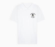 Load image into Gallery viewer, Leamington Hastings Academy Polo Shirt - White
