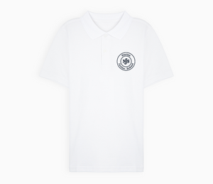 Norton Junior School Polo Shirt - White