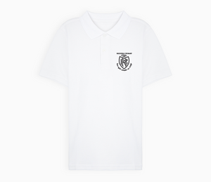 Rockfield Primary School Polo Shirt - White