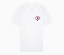 Load image into Gallery viewer, St Cuthberts Primary School Polo Shirt - White
