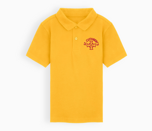 St Cuthberts Primary School Polo Shirt - Gold