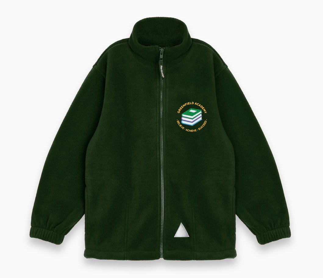 Greenfield Academy Fleece - Bottle Green