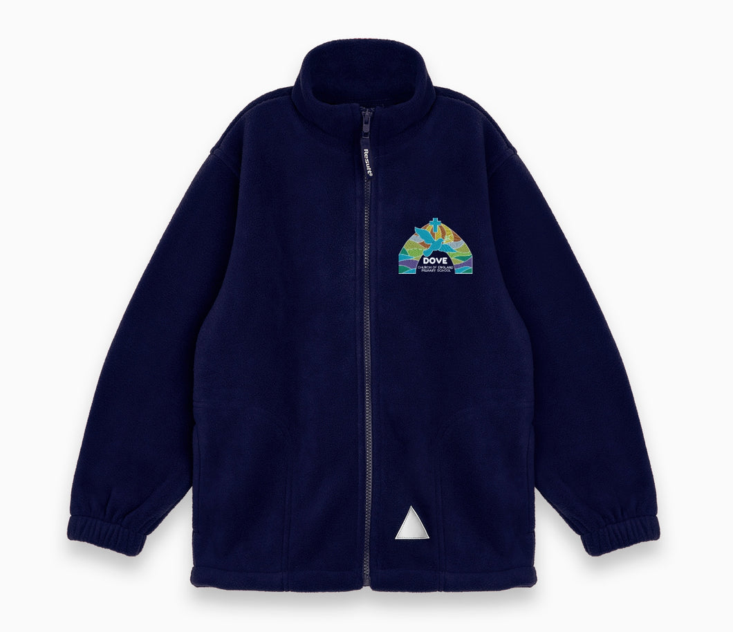 Dove Holes C of E Primary School Fleece - Navy