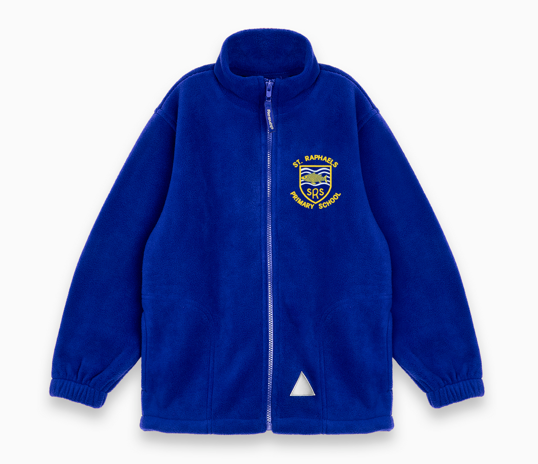 St Raphaels R C School Fleece - Royal Blue