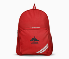 Load image into Gallery viewer, Colerne CE Primary School Backpack - Red
