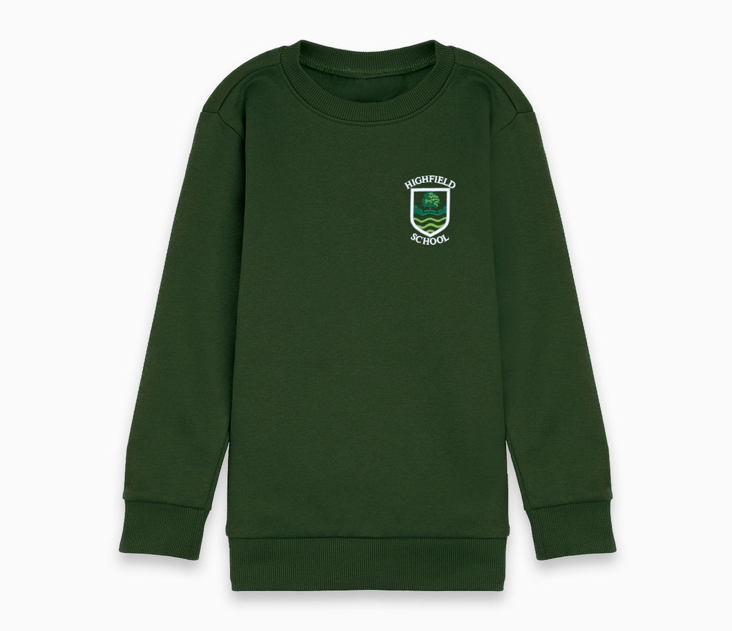 Highfield Primary School Sweatshirt - Bottle Green