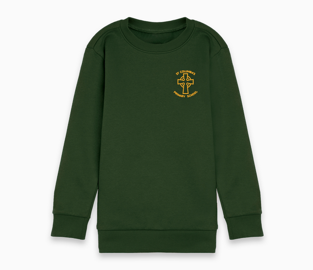 St Columba’s Primary School Sweatshirt - Bottle Green