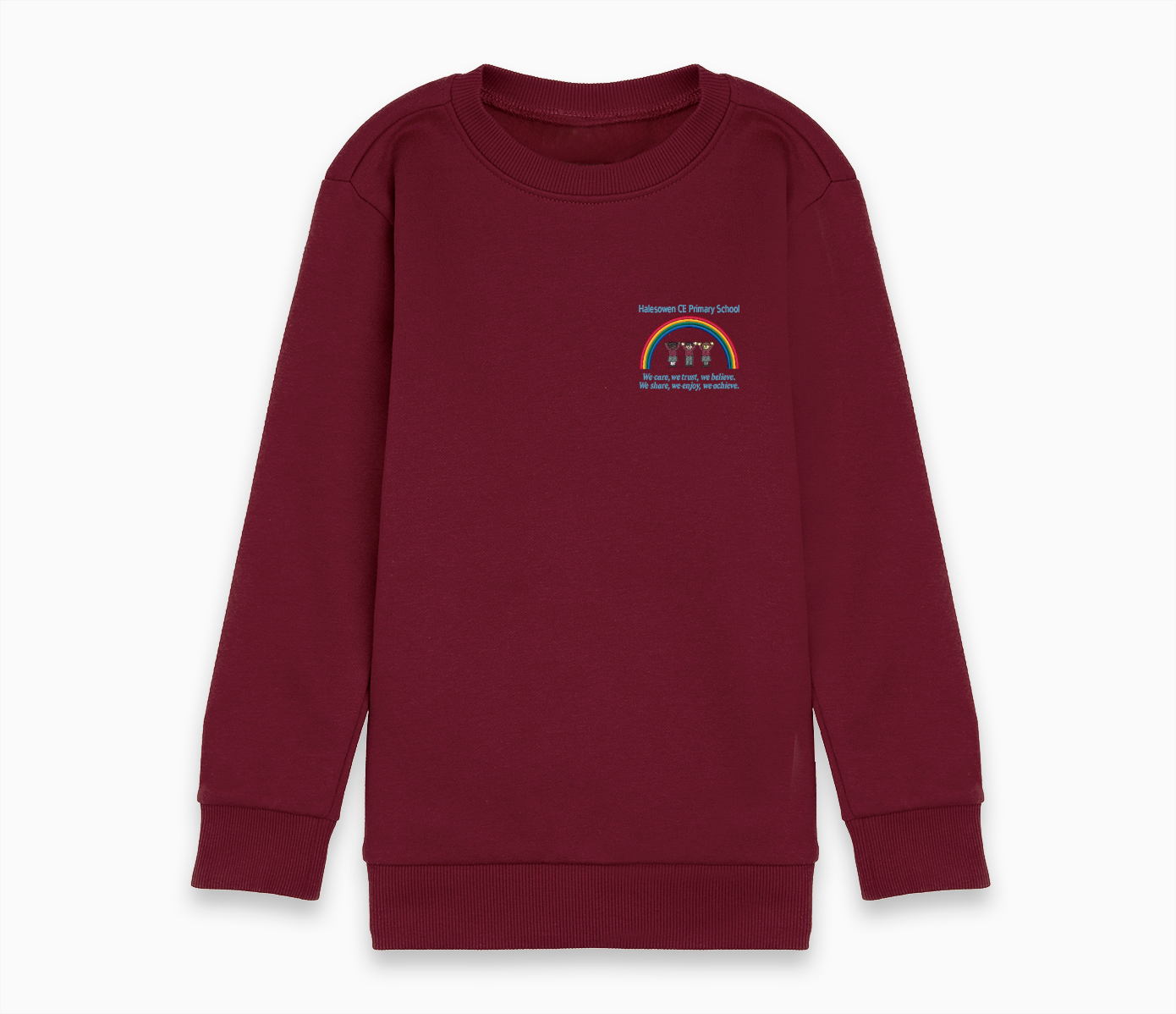 Halesowen Primary School Sweatshirt Maroon Andrew Hyde