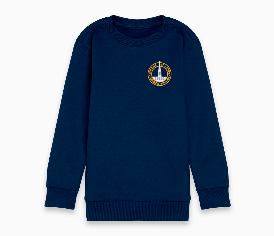 St Johns J&I School Sweatshirt - Navy